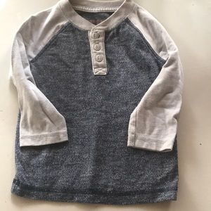 Cat & jack blue and grey Henley